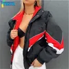 Winter Bomber Jacket Basketball Coat Bilden har bearbetats "211018