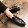 2022 hommes chaussures marque tresse en cuir décontracté conduite Oxfords chaussures hommes mocassins mocassins chaussures italiennes pour hommes appartements Zapatos Hombre