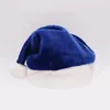 Home Santa Claus Hat 7 Kleuren Korte Pluche Kerstmis Cap Decoratie Cosplay Caps 29 * 39cm Volwassen Xmas Party Hats ZC414