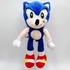 28 cm plyschleksak Hedgehog Tails Knuckles Echidna Doll fyllda djur leksaker julklapp