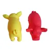 Cleaning Teeth Dog Chewing Toy Cute Rubber Pig Pet Squeeze Sound Toys Puppy Biting Play Shrilling Screaming Pigs7884019