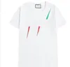 Taille asiatique Marque de haute qualité T-shirts pour hommes haut imprimé avec des lettres chemise de créateur de luxe à manches courtes vêtements de mode 5656