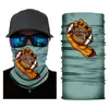 Face Masks Seamless Bandanas Multifunctional Cycling Scarf Football Basketball Pattern Magic Turban Women Men Natural Scenery Printing Headbands