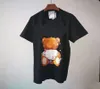 Hochwertige Glühbirne Little Bear klassischer Buchstabe T-Shirt Cartoon Designer T-Shirts Mode Herren T-Shirts Frauen Kleidung Casual Baumwolle T-Shirt Top