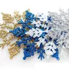 2022 NUOVO fiocco di neve acrilico da 10 cm in confezione da 12 per ornamenti natalizi decorazioni natalizie decorazioni per feste, 7 colori a scelta