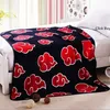 Blankets 150 *120cm Red Cloud Anime Blanket Plush Velvet Warm Decoration Soft Bed Home Throw Sofa Kid Adult Gifts \