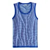 Koop Linnen Mens Mouwloos Tank Top Solid Muscle Vest Onderhokken O-hals Gymclothing Tees Whorl Tops