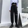Cargo Pants Woman Streetwear Fashion Jogger Trousers Casual Hip Hop Harem Harajuku Slim High Waist 210915