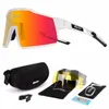 Lunettes de vélo polarisées Lunettes de vélo UV400 Lunettes de soleil Hommes femmes TR90 Gafas Vtt Sports de plein air Lunettes de vélo de course avec étui