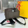Högkvalitativa klassiska damer shoppingväska Kvinna mode italienska handväskor designers koppling plånböcker monogrames clemens lång plånbok korthållare handväska med låda