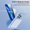 Magsafe Magnetisches kabelloses Laden für Hülle für iPhone 13 11 12 Pro MAX Mini 8 Plus XR XS Max X SE 2020 Liquid Silic UOU0