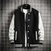 KOLMAKOV Arrival Korean Men's 50% Cotton Bomber Jackets Men Streetwear Jacket Patchwork Cardigan Coat Male 4 Color M-5XL 211217