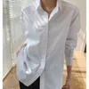 Femmes Blouses blanches en vrac Chemises Printemps Femme OL Style Chemise à manches longues Dames Turn Down Collier Blusas Tops 210423