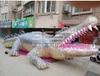 10m Outdoor Advertising decoration Giant inflatable realistic crocodile blow up big alligator balloon