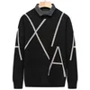 High End Fashion Märke Sticka Mens Designer Ull Pullover Tröja Geometrisk Autum Vinter Casual Jumper Mens Kläder 211018