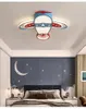 الشمال الإبداعية طائرة الصمام الثريا ديكور بسيط الحديثة الصبي غرفة ضوء لطيف الأطفال نوم شفط شنقا مصباح الاستخدام المزدوج