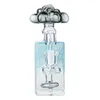 7-calowy prysznic Perc szklane blagi olejowe Dab Rigs Haisahs 5mm Gruba Gruba Perc PerColator 14mm Mężczyzna Społeczne Szkło Bongs Rury wodne z miską XL-20-002