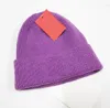 Mode Candy Hüte Kerngesponnenes Garn Strickmütze Frühling Herbst Winter Mützen Weihnachtsmützen für Mann Frau Sport Skullies Chapeu Caps Baumwolle Designer Wolle wärmer Kopfbedeckung