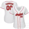 Custom Baseball Jersey A90 City Seattle Texas Men Kvinnor Ungdom Storlek S-3XL Tröjor