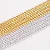 Metal Altın Zincir Kayışı için Çanta 40-160 cm Metal Alunimium Çanta Zincir Aksesuarları DIY Yedek Çanta Parçaları Aksesuarları Için