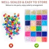 Outras contas de argila polímero redonda jóias espaçador fazendo disco artesanal solto diy heishi bead set