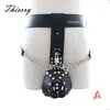 NXYSm bondage Thierry Men Ceinture de chasteté cage à oiseaux sangle sur plug anal Restraint Bondage briefs Produits sexy pour couples d'esclaves jeux pour adultes 1126