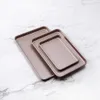 Non-Stick 9.5/13/15 Inch Square Baking Pan Carbon Steel Tray Cookies Pie Pizza Bread Cake Baking Dishes Mold Bakeware Tools