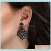 Dangle Jewelrydangle & Chandelier S925 Sterling Sier Jewelry Copy Arabesque Earrings For Women Floral Trend Earring Drop Delivery 2021 Elli