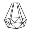 Lamp Covers Shades Geometrische Hanger Metal Guard Retro Vintage Plafond Licht Schaduwijzeren Kooi BOM666