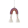 North Handmade Rainbow Hanging Cotton Wood Beads European Car Interior Pouring Mirror Pendant jllcmJ