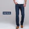 GRG Herren-Jeans, klassisch, gerade Passform, Denim, lässig, blau, schwarz, Hose, Stretch, lange Hose