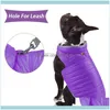 Apparel Supplies Hem Trädgård Små Dam Jacka Dubbla färger Reflekterande Vinter Hundkläder För Stora Hundar Pet Chihuahua Coat French Bulldog