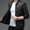 Abrigo para hombre, top estampado de primavera y otoño, chaqueta de béisbol informal de moda coreana para hombre, novedad de 2024