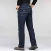 Printemps automne hommes Jeans décontractés classique coton marque Denim pantalon mâle droit Multi poches lâche Style Jean hommes salopette G0104
