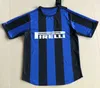 1997 1998 1999 inter retro koszulki piłkarskie RONALDO 10 11 02 03 08 09 Recoba classic Zamorano Zanetti Simeone Kanu Djorkaeff vintage koszulka piłkarska