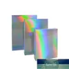 50 Pcs Holographic Gift Party Paper Box Laser Card Case Cartons Cosmetics Package Candy Wedding Favour