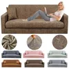 Elastische Sofa Cover voor Woonkamer Vlakte Simple Printing 1 2 3 4 Zitmachine L Vorm Fauteuil Stretch Corner Sectional Slipcovers 220302