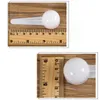 Kitchen Tools Disposable Plastic Measuring Spoons for Coffee Tea Milk Powder 5g 9ml