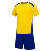2021 Jersey Soccer Sets Verão Amarelo Jogos de Estudante Jogos Treinamento Treinamento Guangban Club Futebol Terno 001