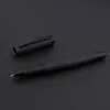 Kugelschreiber 5 ﾣ Uxury Qualität schwarzer Titan Matt Geschenk Rollerball Stift Student Schweiz Frosted Signature Tinte