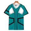Maillot de Baseball en 3D pour hommes, t-shirt imprimé à la mode, T-shirt à manches courtes, décontracté, chemise de Base, Hip Hop, Tops Tee 064, 2021