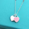 High Quality Design Luxo Jóias Mulheres Heart Pendant 925 Prata De Prata Acessórios De Moda Presentes de Férias