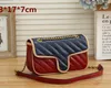 Najnowszy Top quality klasyczna skórzana torba crossbody złoty srebrny łańcuszek gorący bubel nowe torebki damskie torby na ramię dużego ciężaru messenger 3023 #23*17*7cm