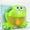 Big Frog Automatic Bubble Blase Music Bubble Maker Baby Bad Spielzeug Badewanne Seifenblasenmaschine