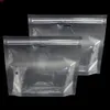 ECO Clear Plastic PP Bags Fruit Ziplock Hang Cover And Up Poughes Reouthable Кухня Полипропиленовое хранение с газом Holehigh Qty