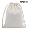 Storage Bags 2pcs Cotton Pouch Bag Drawstring Food Packing Christmas Gifts HUG-Deals
