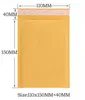 Emballage d'expédition Kraft Mailer Sealing Petite taille 11 * 15cm (4.3 * 5.9inch) Emballage facile Enveloppes rembourrées légères Sacs