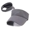 Whole Cool Fashion Sports Visor Hat Vide Top Cap Courir Pare-soleil Casquettes En Plein Air Respirant Crème Solaire Golf Tennis design chapeaux h3474665