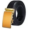 Belts Fashion Designer Yellow Leather For Men Automatic Mens Luxury Cowhide Genuine Jeans Strap