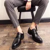 Men Dress Shoes Black Men's Social High Quality Formal Business Wedding Party Outdoor Elegant Male Big Size 47